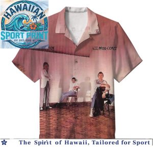The Jam Punk Rock Band Album Cover Art Hawaiian Shirt