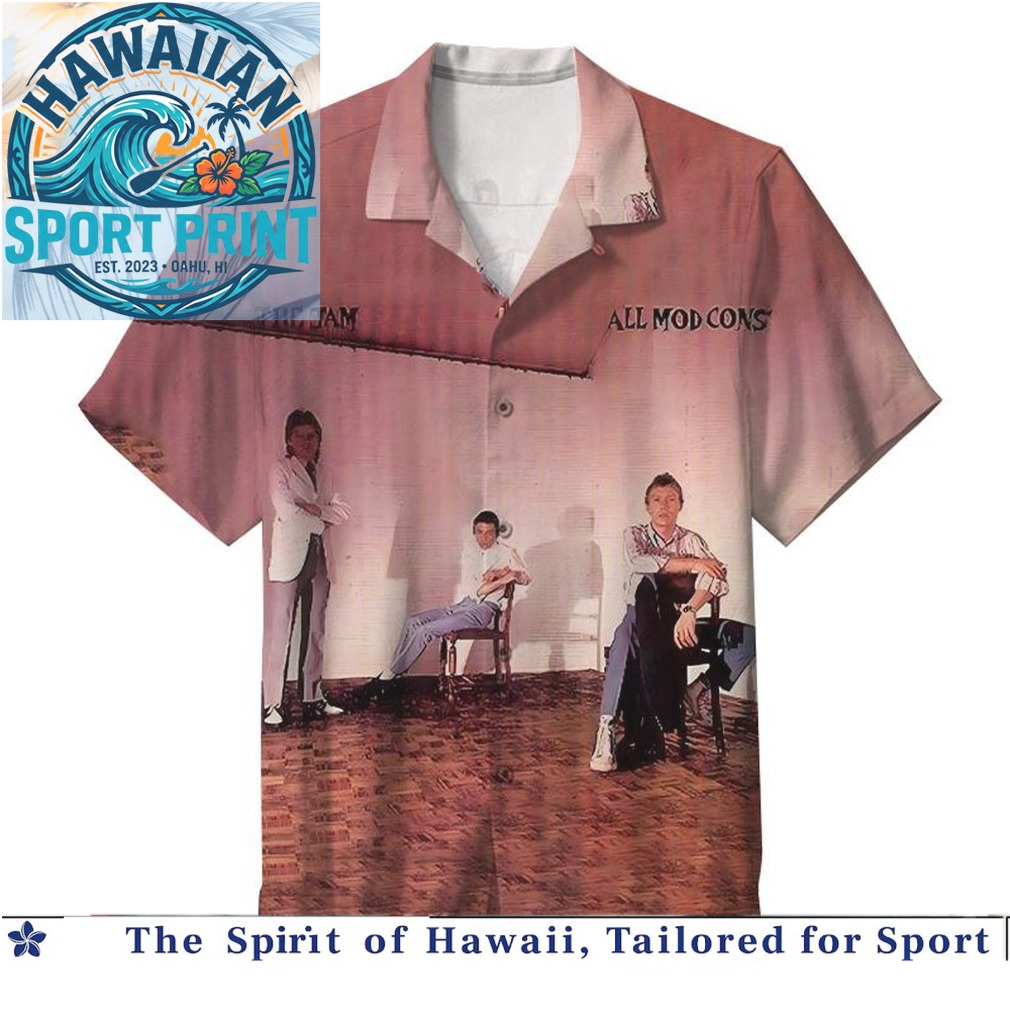 The Jam Punk Rock Band Album Cover Art Hawaiian Shirt The Jam Punk Rock Band Album Cover Art Hawaiian Shirt
