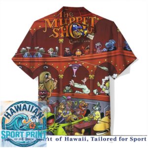 The Muppet Show Classic TV Characters Comic Book Hawaiian Shirt