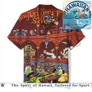 The Muppet Show Classic TV Characters Comic Book Hawaiian Shirt
