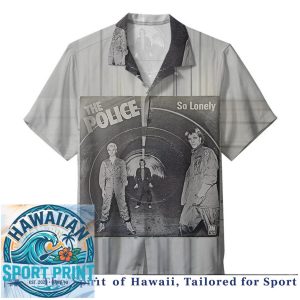 The Police Classic Rock Band Concert Vintage Hawaiian Shirt
