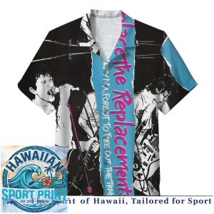 The Replacements Rock Band Tour Music Vintage Style Hawaiian Shirt