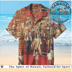 The Rolling Stones It's Only Rock 'n' Roll Concert Art Hawaiian Shirt