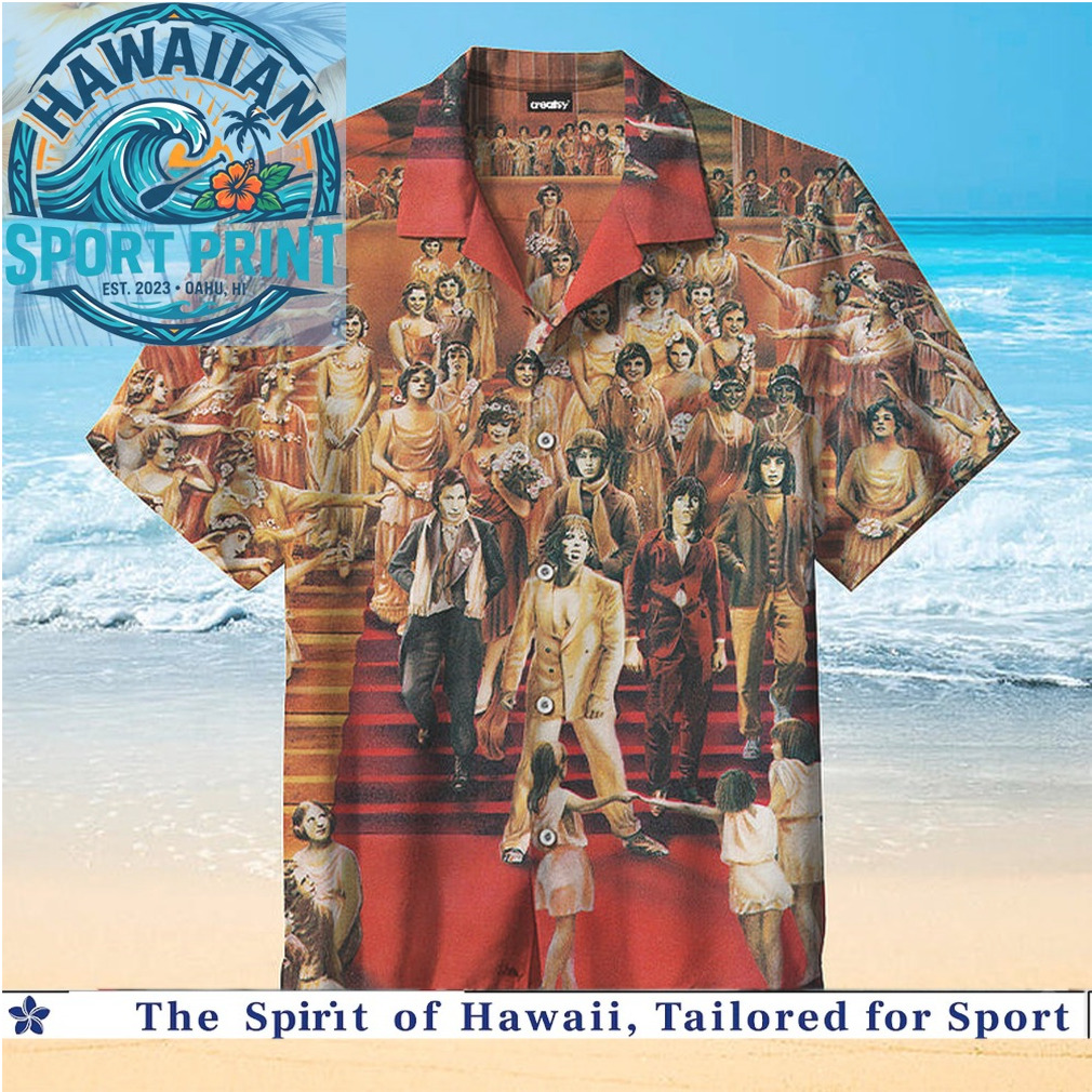 The Rolling Stones It’s Only Rock ‘n’ Roll Concert Art Hawaiian Shirt The Rolling Stones It’s Only Rock ‘n’ Roll Concert Art Hawaiian Shirt