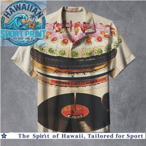 The Rolling Stones Let It Bleed Vinyl Record Art Music Hawaiian Shirt