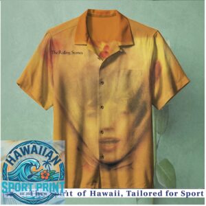 The Rolling Stones Vintage Portrait Rock Music Hawaiian Shirt