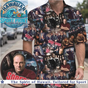 The Sopranos Mafia Crime Drama TV Series Tribute Hawaiian Shirt