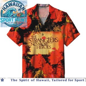 The Stranglers No More Heroes Punk Rock Hawaiian Shirt