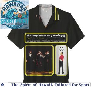 The Temptations Sing Smokey Cloud Nine Psychedellic Shack Hawaiian Shirt