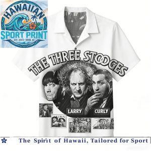 The Three Stooges Comedy Classic Vintage Collage Shirt