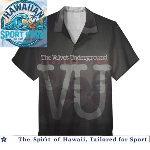 The Velvet Underground Alternative Rock Band Logo Hawaiian Shirt