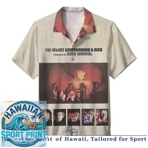 The Velvet Underground Rock Band Photo Print Hawaiian Shirt