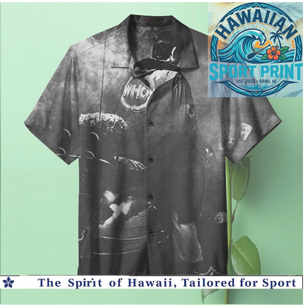 The Who Rock Band Classic Vintage Album Art Hawaiian Shirt The Who Rock Band Classic Vintage Album Art Hawaiian Shirt