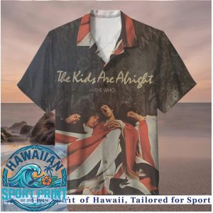 The Who Rock Band The Kids Are Alright British Flag Shirt