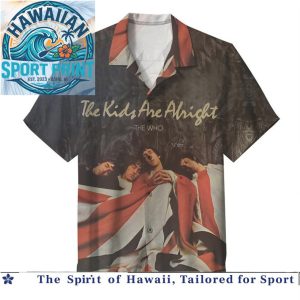 The Who Rock Band The Kids Are Alright British Flag Shirt