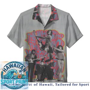 The Who UK Tour 1971 Classic Rock Band Hawaiian Shirt
