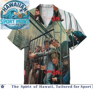 The Yardbirds Classic British Invasion Rock Band Hawaiian Shirt