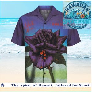 Thin Lizzy Black Rose Classic Rock Band Album Art Hawaiian Shirt