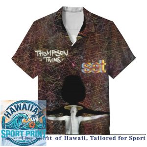 Thompson Twins New Wave Pop Band Album Art Hawaiian Shirt