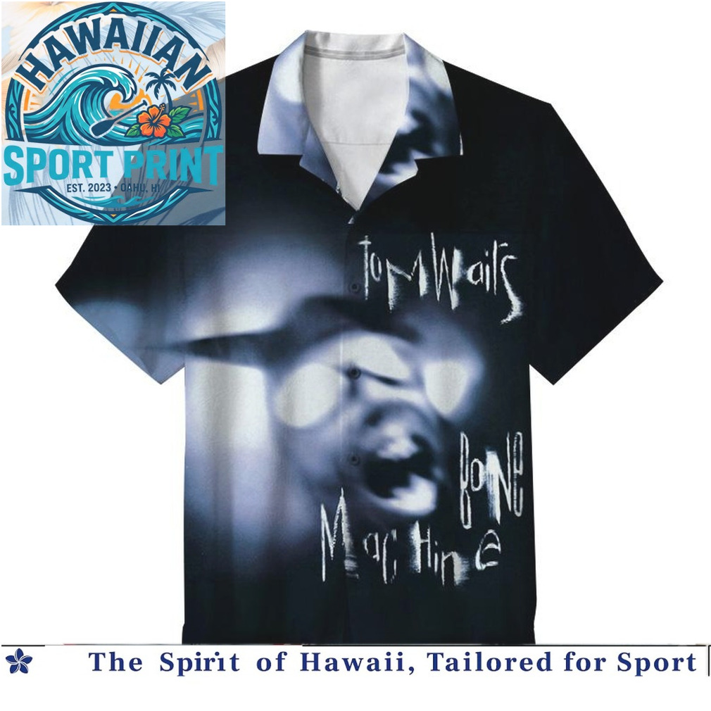 Tom Waits Rain Dogs Album Cover Art Retro Hawaiian Shirt Tom Waits Rain Dogs Album Cover Art Retro Hawaiian Shirt