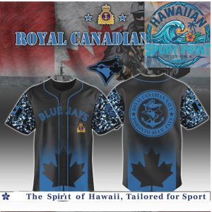 Toronto Blue Jays Royal Canadian Navy Baseball Jersey