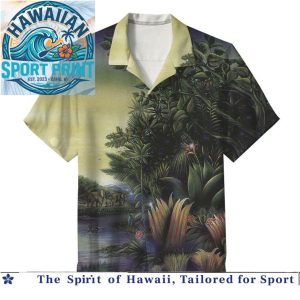 Toto IV Jungle Animal Wildlife Artwork Hawaiian Shirt