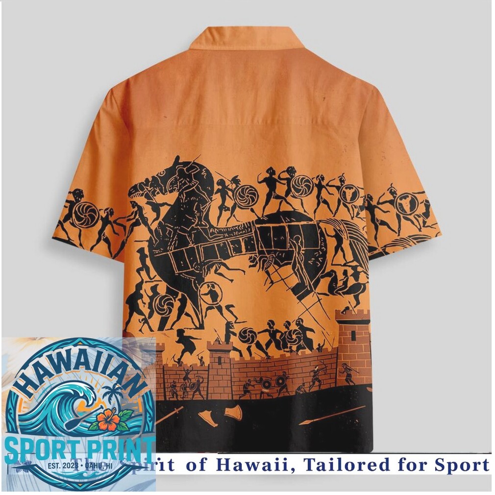 Trojan War Greek History Ancient Army Hawaiian Shirt Trojan War Greek History Ancient Army Hawaiian Shirt