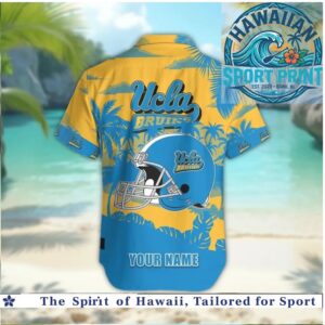 UCLA Bruins College Football Team Sports Hawaiian Shirt