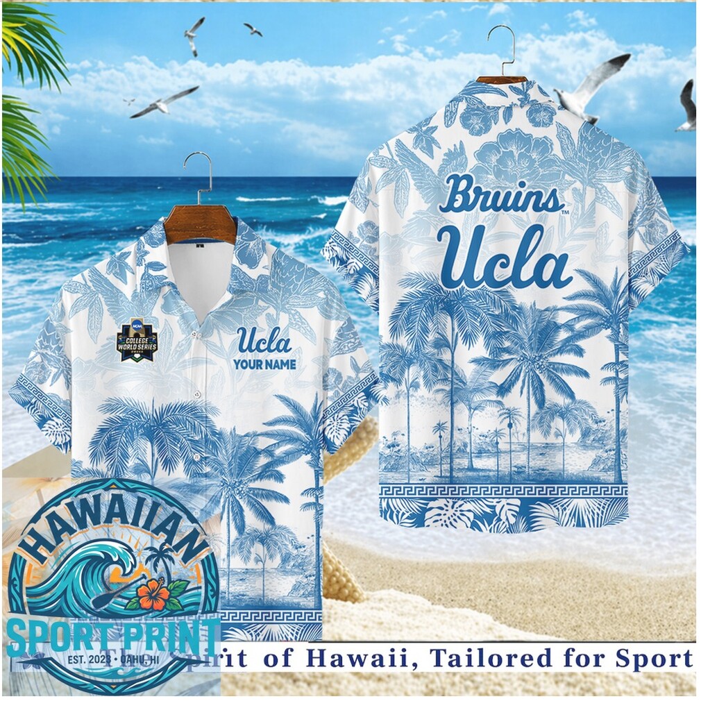 UCLA Bruins NCAA Tropical Beach Summer Hawaiian Shirt UCLA Bruins NCAA Tropical Beach Summer Hawaiian Shirt