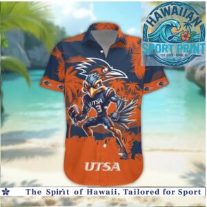 UTSA Roadrunners College Football Team Sports Hawaiian Shirt