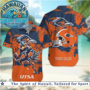 UTSA Roadrunners College Football Team Sports Hawaiian Shirt