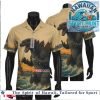 Vintage Godzilla King Of The Monsters Classic Movie Poster Hawaiian Shirt Vintage Godzilla King Of The Monsters Classic Movie Poster Hawaiian Shirt