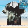 Vintage Pinup Girl And Skeleton Jazz Band Hawaiian Shirt Vintage Pinup Girl And Skeleton Jazz Band Hawaiian Shirt