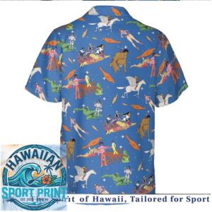 Vintage Hanna Barbera Superfriends Cartoon Hawaiian Shirt