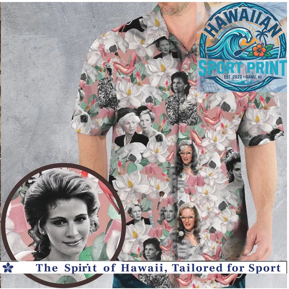Vintage Hollywood Glamour Movie Star Retro Hawaiian Shirt Vintage Hollywood Glamour Movie Star Retro Hawaiian Shirt
