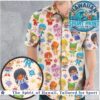 Johnny Bravo Cartoon Character Retro Comedy Tropical Hawaiian Shirt Johnny Bravo Cartoon Character Retro Comedy Tropical Hawaiian Shirt