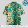 Alien Facehugger Tribal Patchwork Brown Hawaiian Shirt Alien Facehugger Tribal Patchwork Brown Hawaiian Shirt