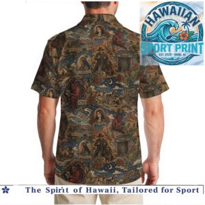 Wild West Outlaw Vintage Western Storytelling Retro Hawaiian Shirt