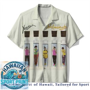 X Ray Spex Germfree Adolescents Punk Rock Album Art Hawaiian Shirt