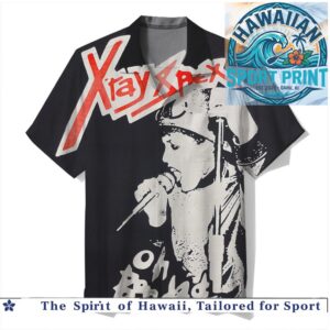 X Ray Spex Punk Rock Band Music Fan Hawaiian Shirt