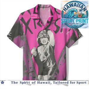 X Ray Spex Punk Rock Band Pink Vintage Music Hawaiian Shirt