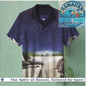 Yes Band Fragile Album Art Cosmic Beach Hawaiian Shirt