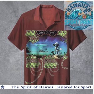 Yes Band Yessongs Progressive Rock Album Art Hawaiian Shirt