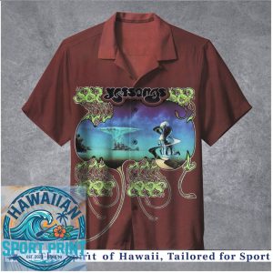 Yes Band Yessongs Progressive Rock Album Art Hawaiian Shirt