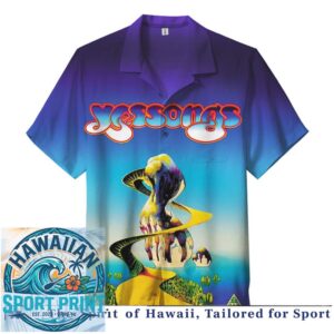 Yes Band Yessongs Progressive Rock Art Vintage Hawaiian Shirt