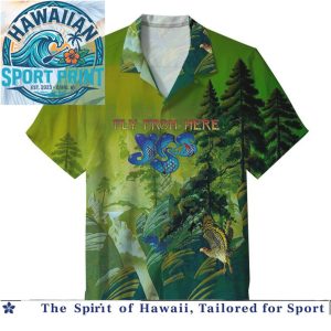 Yes Progressive Rock Band Vintage Album Art Nature Hawaiian Shirt