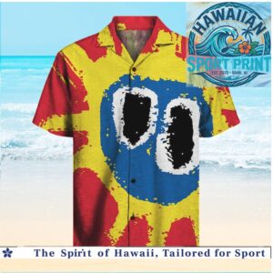 Led Zeppelin Rock Band Vintage Concert Tour Hawaiian Shirt