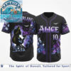 Aurora Sleeping Beauty Fairy Tale Princess Castle Baseball Jersey Aurora Sleeping Beauty Fairy Tale Princess Castle Baseball Jersey