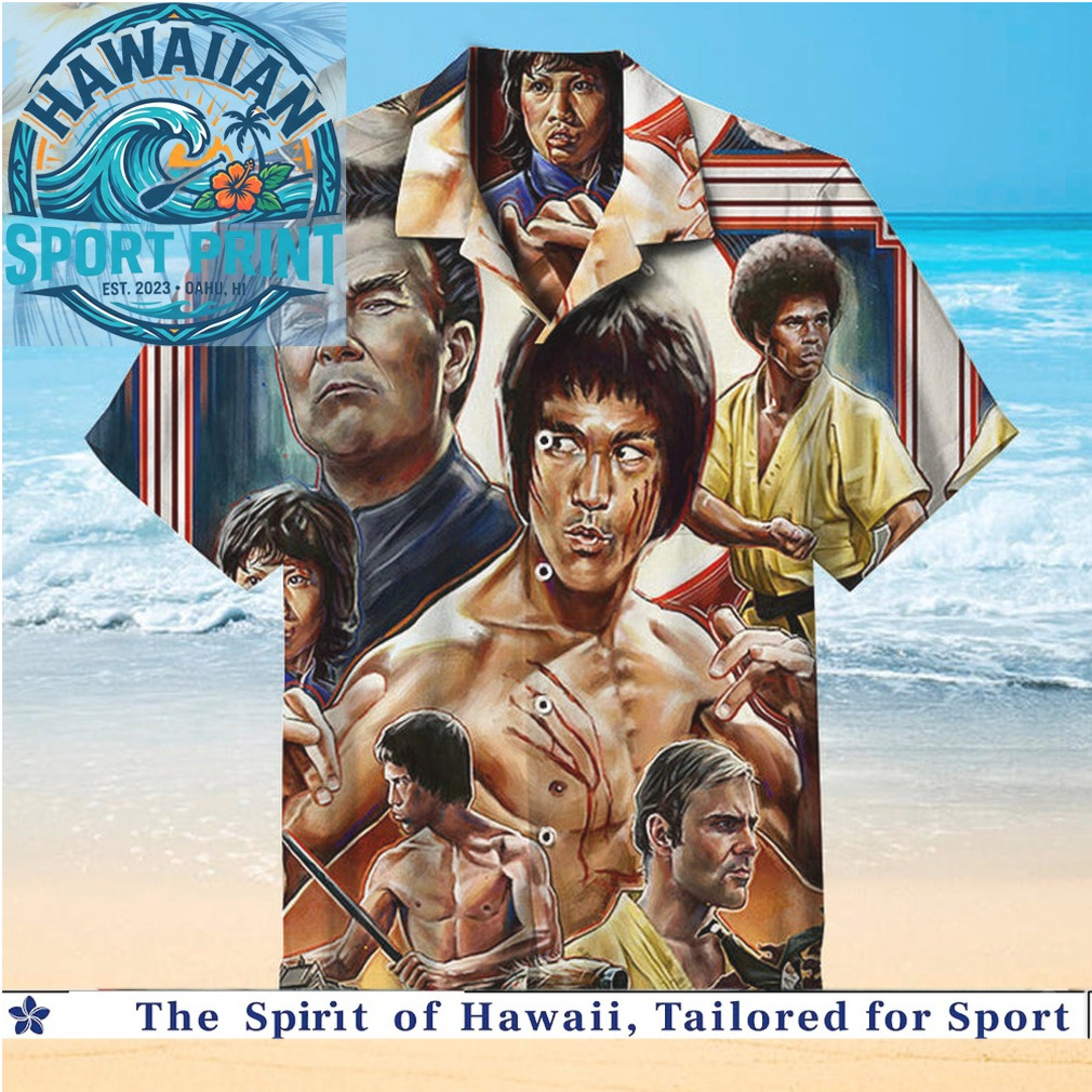 Bruce Lee Martial Arts Legend Enter The Dragon Action Hawaiian Shirt Bruce Lee Martial Arts Legend Enter The Dragon Action Hawaiian Shirt