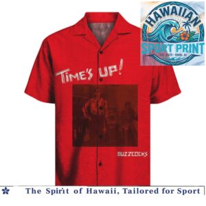 Buzzcocks Times Up Punk Rock Band Vintage Concert Hawaiian Shirt